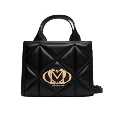 THE EMBOSSED Q SMALL SHOPPING BAG